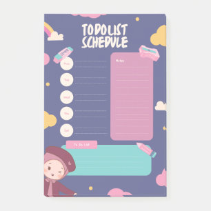 To do list note pad