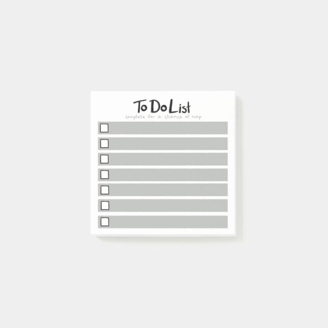 To Do List Post-it Notes (Front)