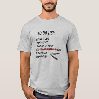 To Do List T-Shirt