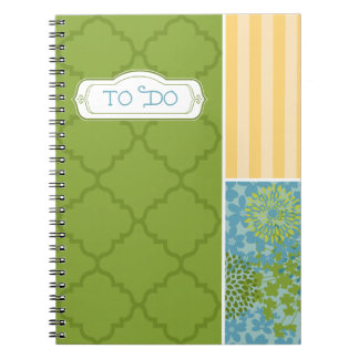 "To Do" Notebook - Spring Green