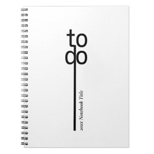 To Do Personalized Spiral Photo Notebook