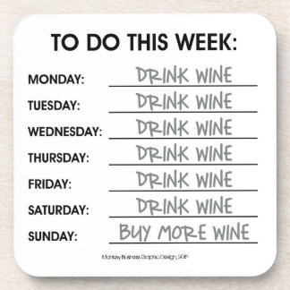 TO DO THIS WEEK: COASTER