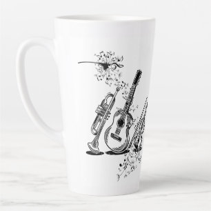 to enjoy every moment in peace. latte mug