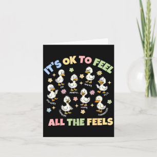 To feel the feels silly goose mental health spedTo Card