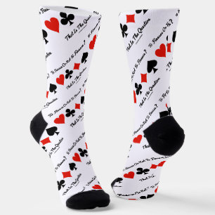 To Finesse Or Not To Finesse? That Is The Question Socks