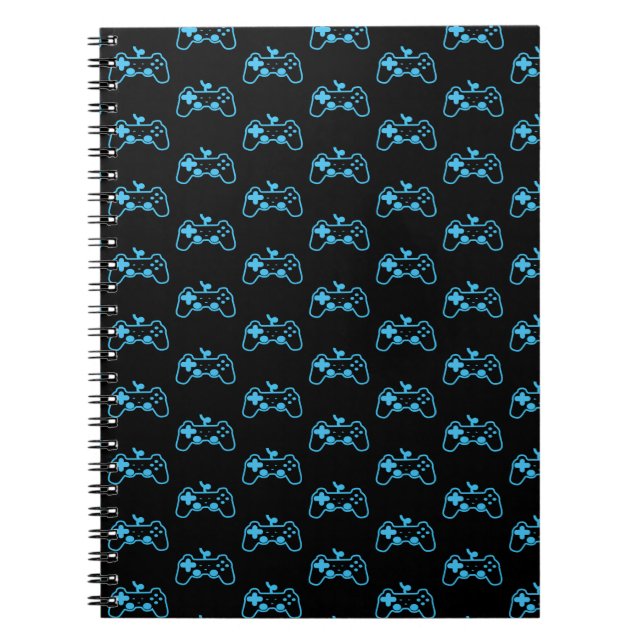 to gamer (video games) notebook (Front)