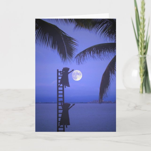 To Give You The Moon Card (Front)