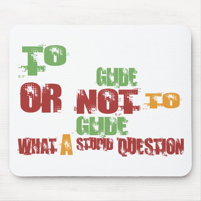 To Glide Mouse Pad (Front)