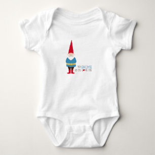 To Gnome Is To Love Me Baby Bodysuit