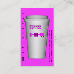 To Go Cup A-Go-Go Loyalty Card