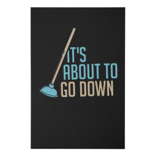 To Go Down - Gift Faux Canvas Print