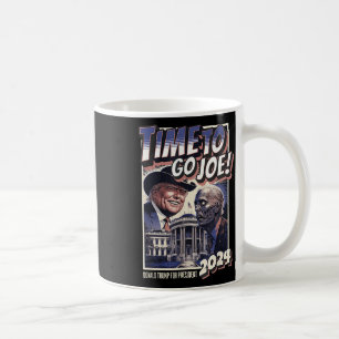 To Go Joe Funny Pro Trump & Zombie Biden 2024 Coffee Mug
