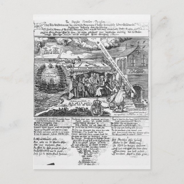 To God, in Memory of his Double Deliverance Postcard (Front)