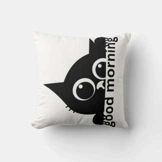 To good morning and good night pillow