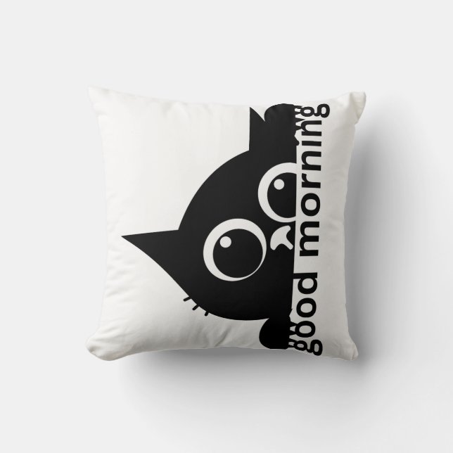To good morning and good night pillow (Front)