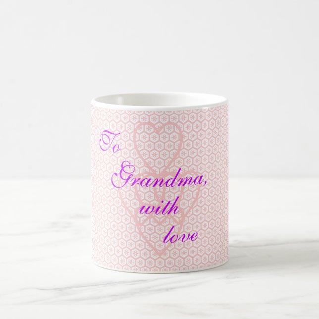 To Grandma, with love Coffee Mug (Center)