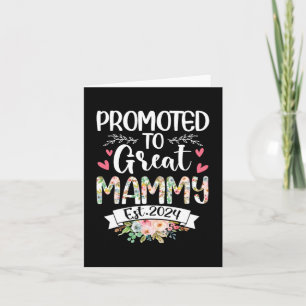 To Great Mammy Est 2024 Mothers Day  Card