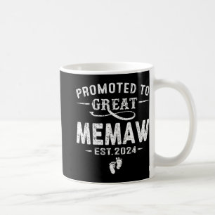 To Great Memaw 2024 Mothers Day First Time Mom Coffee Mug