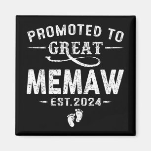To Great Memaw 2024 Mothers Day First Time Mom  Magnet