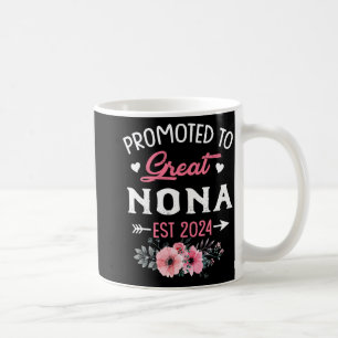 To Great Nona Est 2024 Flower Coffee Mug