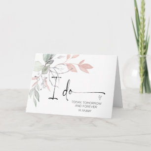 To Groom From Bride See You at The Altar Mr & Mrs Card