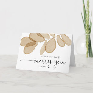 To Groom From Bride See You at The Altar Mr & Mrs Card