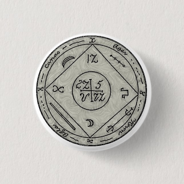 To Have Familiar Spirits at Command 1 Inch Round Button (Front)