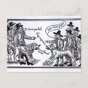 To Him Pudel, Bite Him Peper' Postcard