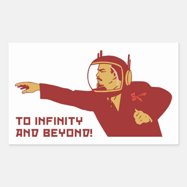 To infinity and bey sticker (Front)