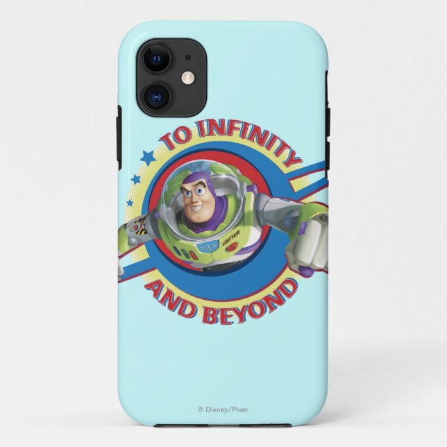 To Infinity and Beyond Logo Disney Case-Mate iPhone Case (Back)