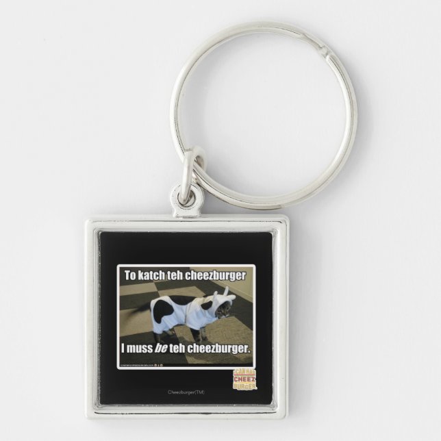 To katch teh cheezburger keychain (Front)
