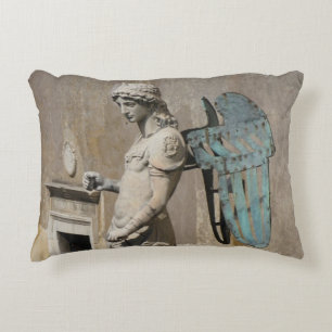 To kiss: picture of St Michael Decorative Pillow