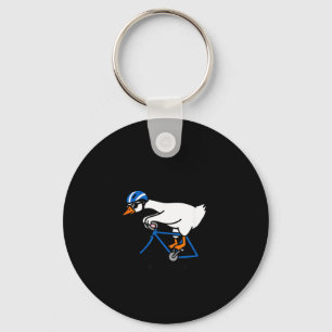 To Left S Silly Goose Funny Cycling Bicycle Bike Keychain