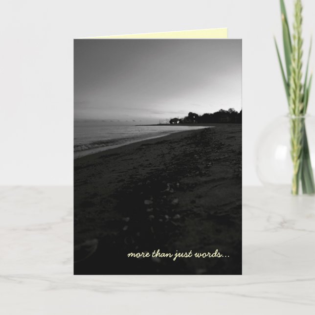 To Love a Diabetic (poem by Katherine Marple) Thank You Card (Front)