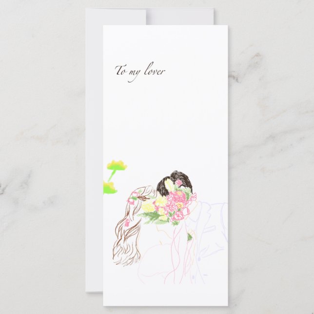 To Lover Letter paper (Front)