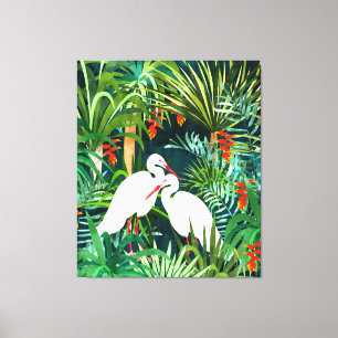 To Me, You're The Perfect Heron Canvas Print