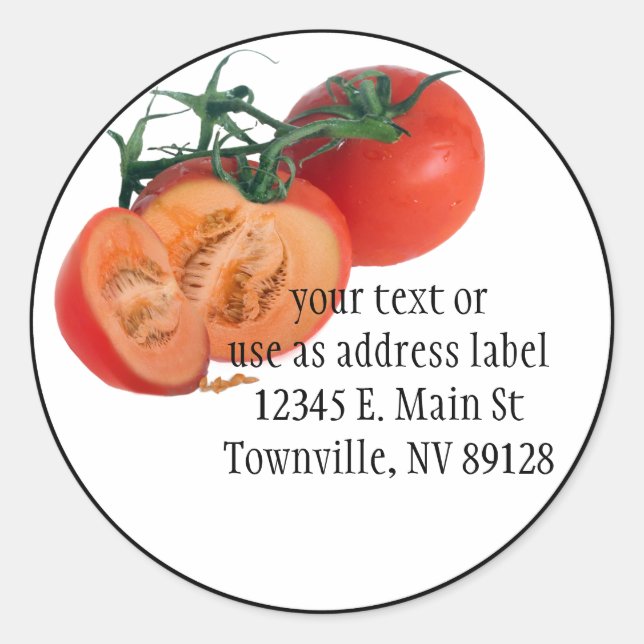 To - Melon (Strange Fruit) Classic Round Sticker (Front)