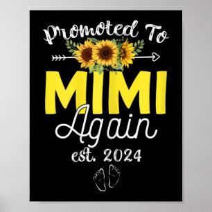 To Mimi Again Est 2024 Pregnancy Announcement  Poster