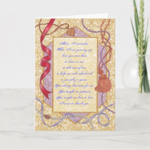"To Mom, from Your Son" Mother's Day Card