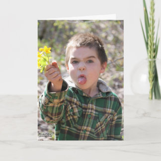 To Mom, with love. Card