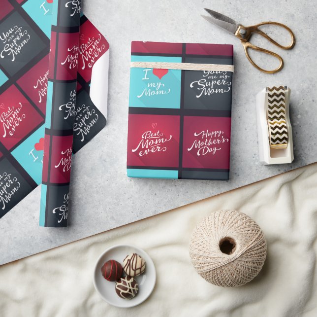 To Mom With Love Wrapping Paper (Crafts)