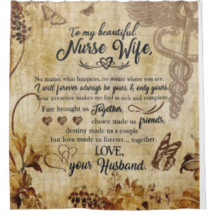 To My Beautiful Nurse Wife Blanket
