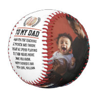 To My Dad Custom Message Photo Happy Father's Day