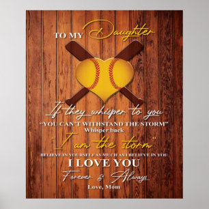 To My Daughter Best Gift For Your Daughter Poster