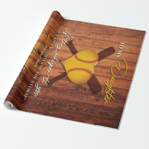 To My Daughter Best Gift For Your Daughter Wrapping Paper