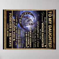 To My Daughter Butterflies Gift, Daughter Birthday