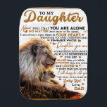 To My Daughter, Daughter Birthday Gift, Baby Girl Burp Cloth<br><div class="desc">To My Daughter,  Daughter Birthday Gift,  Baby Girl</div>