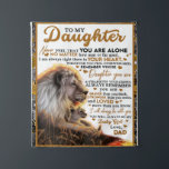 To My Daughter, Daughter Birthday Gift, Baby Girl Tapestry<br><div class="desc">To My Daughter,  Daughter Birthday Gift,  Baby Girl</div>