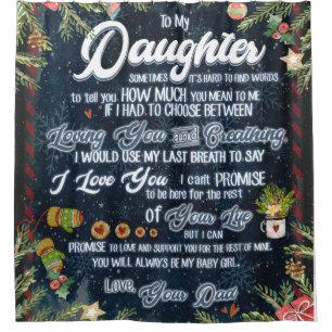 To My Daughter Gift, Christmas Letter To Daughter