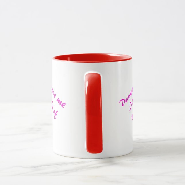 To my Daughter Mug from Mom (Handle)